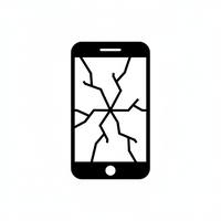 Icon Smartphone Display kaputt Reparatur